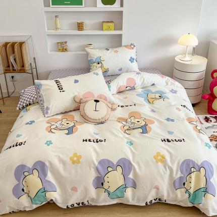 91家纺网 家纺一手货源 找家纺 （总）昔可家纺2022新款迪士尼全棉四件套