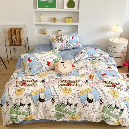 91家纺网 家纺一手货源 找家纺 （总）昔可家纺2022新款迪士尼全棉四件套