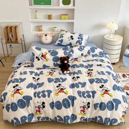 91家纺网 家纺一手货源 找家纺 （总）昔可家纺2022新款迪士尼全棉四件套