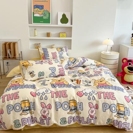 91家纺网 家纺一手货源 找家纺 （总）昔可家纺2022新款迪士尼全棉四件套