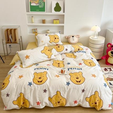 91家纺网 家纺一手货源 找家纺 （总）昔可家纺2022新款迪士尼全棉四件套