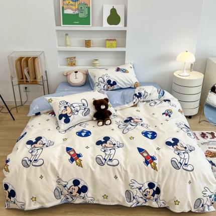 91家纺网 家纺一手货源 找家纺 （总）昔可家纺2022新款迪士尼全棉四件套