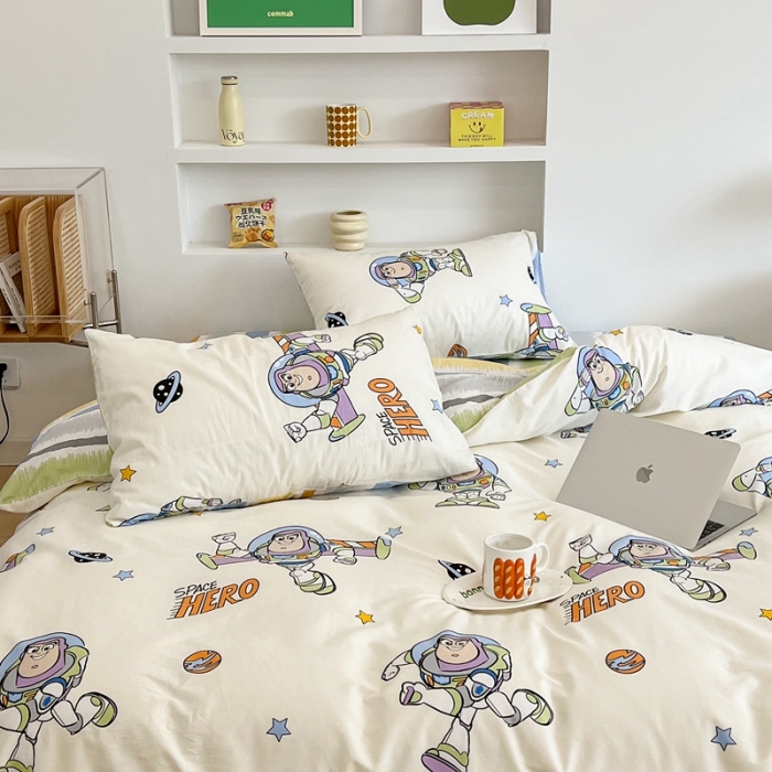 91家纺网 家纺一手货源 找家纺 （总）昔可家纺2022新款迪士尼全棉四件套