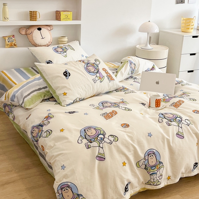 91家纺网 家纺一手货源 找家纺 （总）昔可家纺2022新款迪士尼全棉四件套