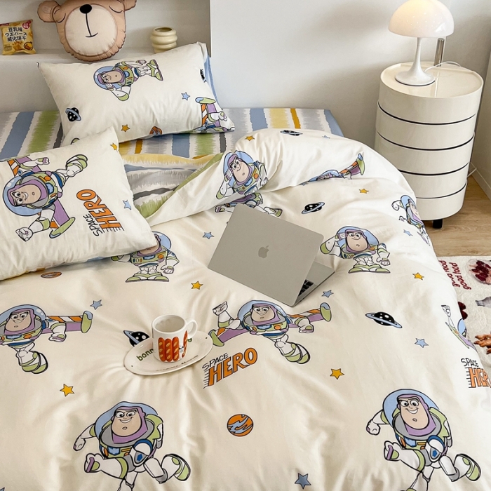 91家纺网 家纺一手货源 找家纺 （总）昔可家纺2022新款迪士尼全棉四件套