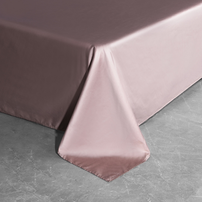 91家纺网 家纺一手货源 找家纺 小米笠 2022新款100支A类长绒棉系列单床单 慕莎粉