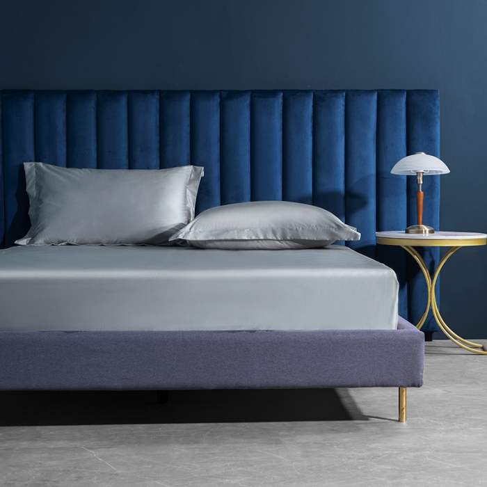 91家纺网 家纺一手货源 找家纺 100支床笠A类长绒棉单床笠全棉纯棉单品纯色轻奢（总）小米笠