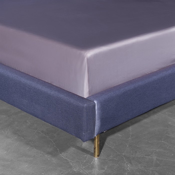 91家纺网 家纺一手货源 找家纺 小米笠 2022新款100支A类长绒棉系列单床笠 珊瑚紫