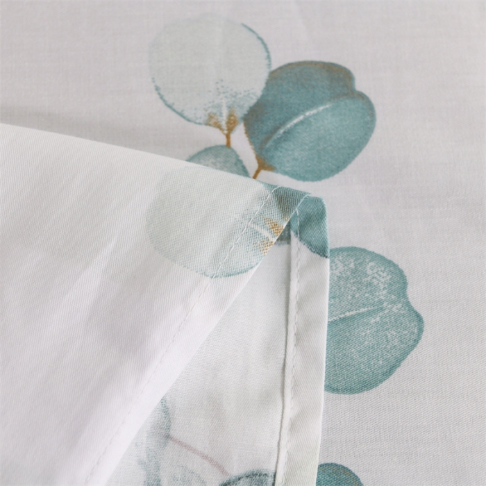 91家纺网 家纺一手货源 找家纺 名兮家居 2022新款全棉印花单件床单及三件套 初夏