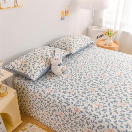 名兮家居 2022新款全棉印花单件床单及三件套 菲菲兔