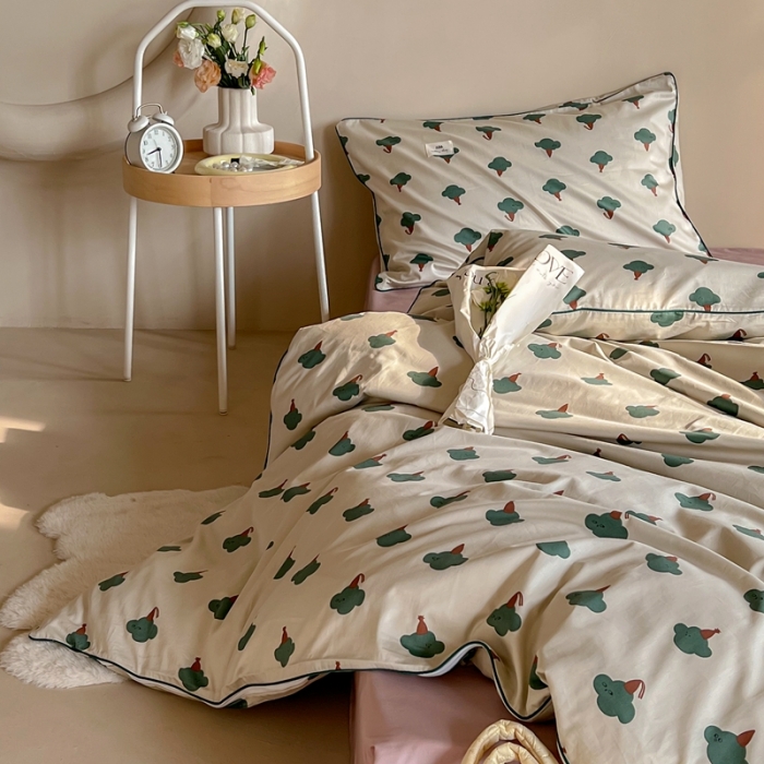 91家纺网 家纺一手货源 找家纺 汇庭 2022新款长绒棉印花学生春秋被 哈伯