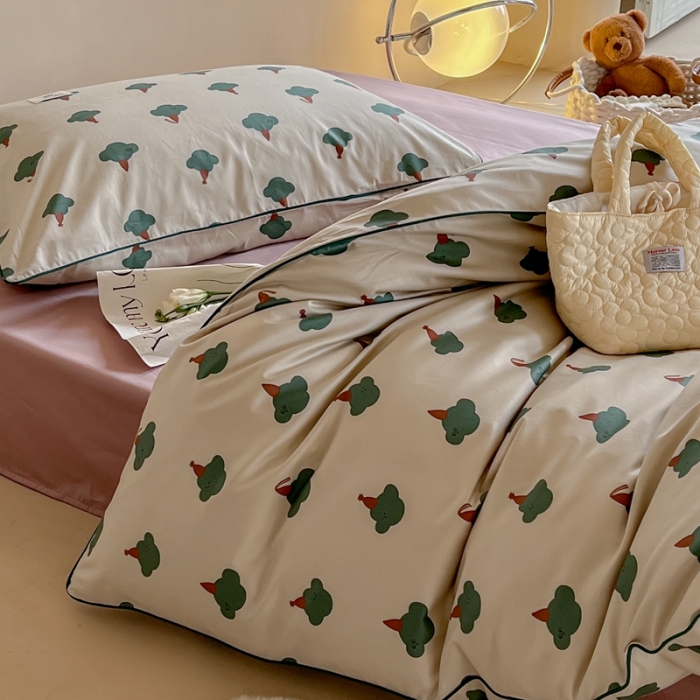 91家纺网 家纺一手货源 找家纺 汇庭 2022新款长绒棉印花学生春秋被 哈伯