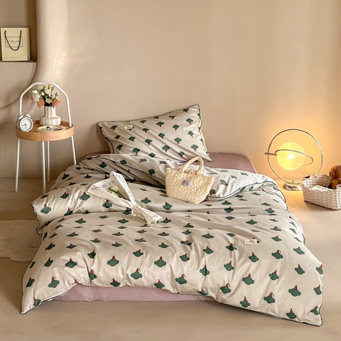 91家纺网 家纺一手货源 找家纺 汇庭 2022新款长绒棉印花学生春秋被 哈伯