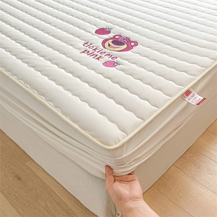 91家纺网 家纺一手货源 找家纺 (总) 鑫钰 2023新款迪士尼全棉色织刺绣床笠