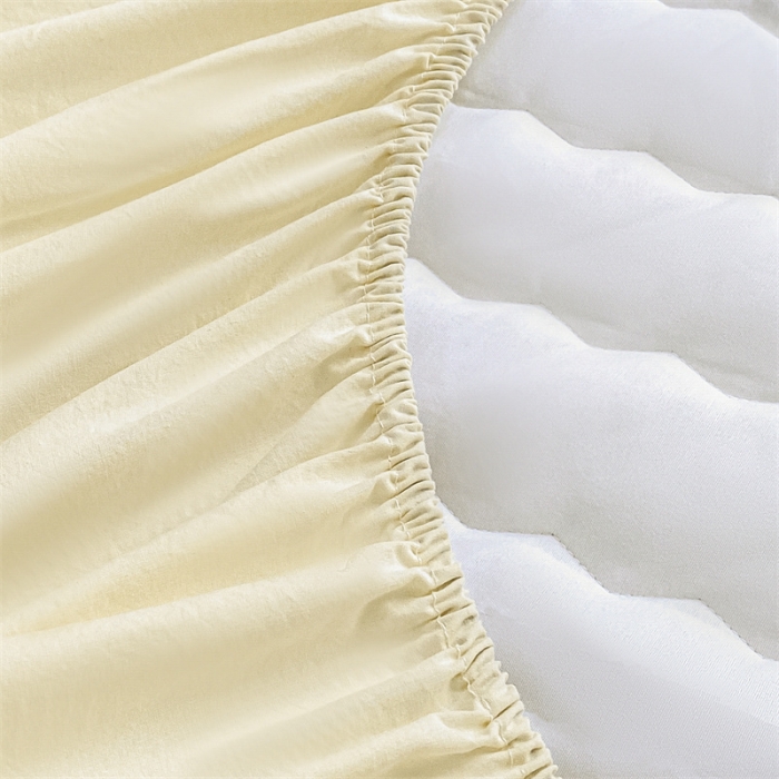 91家纺网 家纺一手货源 找家纺 鑫钰 2023新款迪士尼全棉色织刺绣床笠 黛西公主