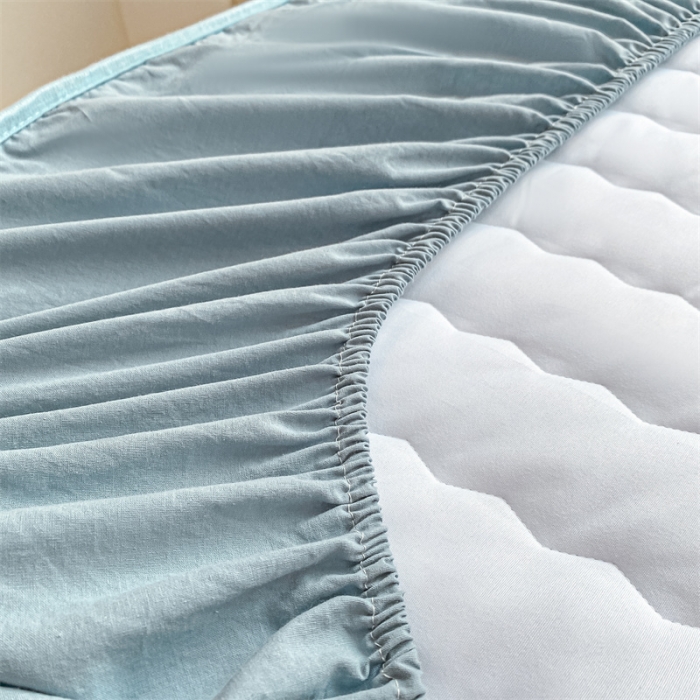 91家纺网 家纺一手货源 找家纺 鑫钰 2023新款迪士尼全棉色织刺绣床笠 唐老鸭