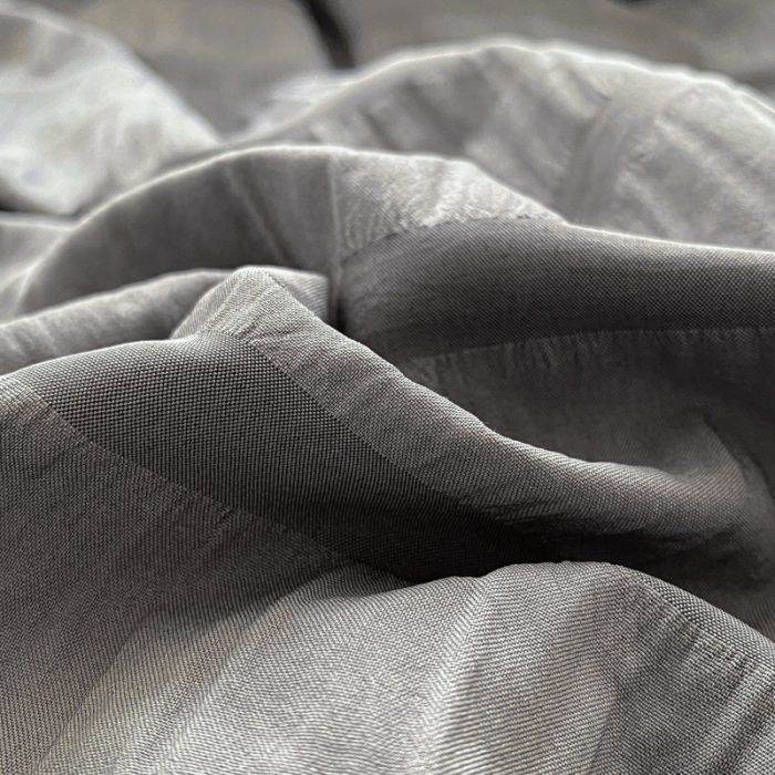 91家纺网 家纺一手货源 找家纺 慕澄家纺 2022新款韩版泡泡纱花边四件套（手机实拍） 极致灰