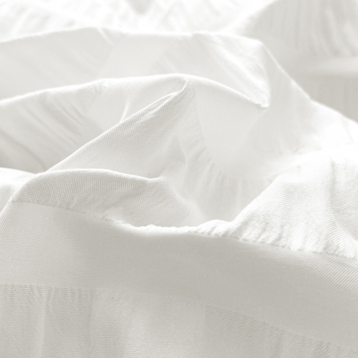 91家纺网 家纺一手货源 找家纺 慕澄家纺 2022新款韩版泡泡纱花边四件套（手机实拍） 梨花白