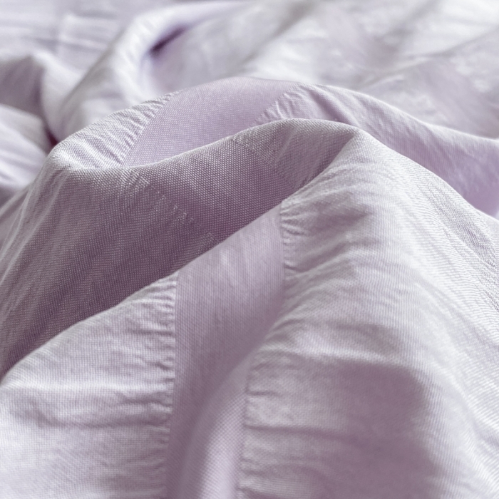 91家纺网 家纺一手货源 找家纺 慕澄家纺 2022新款韩版泡泡纱花边四件套（手机实拍） 优雅紫