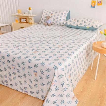 91家纺网 家纺一手货源 找家纺 （总）名兮家居 2022新款全棉印花单件床单及三件套