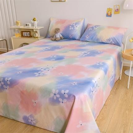 91家纺网 家纺一手货源 找家纺 （总）名兮家居 2022新款全棉印花单件床单及三件套