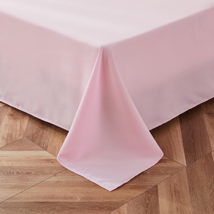 91家纺网 家纺一手货源 找家纺 啊雅家居 2025新款A类水洗棉贝壳边毛巾绣四件套 时尚粉