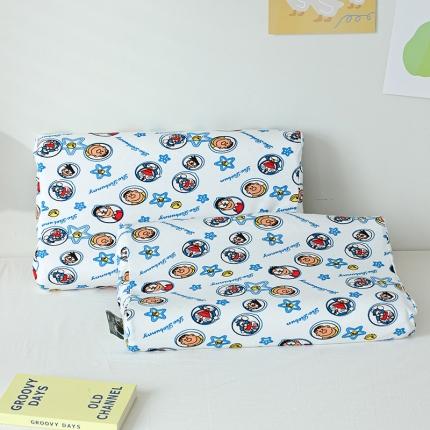 91家纺网 家纺一手货源 找家纺 （总）昕科 2025新款泰国天然乳胶枕儿童乳胶枕头全棉枕芯-27x44cm