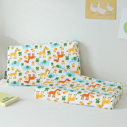 91家纺网 家纺一手货源 找家纺 （总）昕科 2025新款泰国天然乳胶枕儿童乳胶枕头全棉枕芯-27x44cm