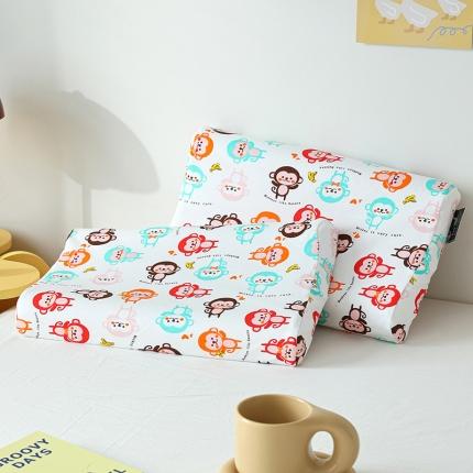 91家纺网 家纺一手货源 找家纺 （总）昕科 2025新款泰国天然乳胶枕儿童乳胶枕头全棉枕芯-27x44cm