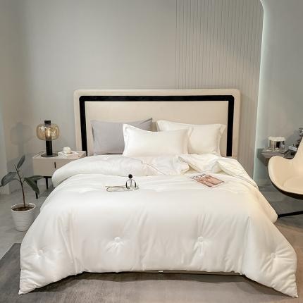 91家纺网 家纺一手货源 找家纺 （总）纪梵茜  80支长绒棉55大豆纤维被子全棉冬被加厚春秋被芯二合一拉链子母被