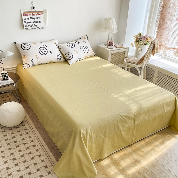 91家纺网 家纺一手货源 找家纺 黑马家居全棉印花喷气12868套件-单品枕套 乐天派