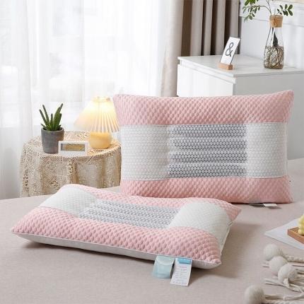 91家纺网 家纺一手货源 找家纺 总）剑桥 2022新款3D凉感豆豆决明子单人定型硬护颈草本枕