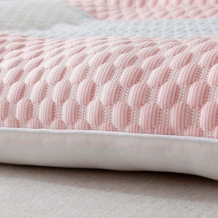 91家纺网 家纺一手货源 找家纺 总）剑桥 2022新款3D凉感豆豆决明子单人定型硬护颈草本枕