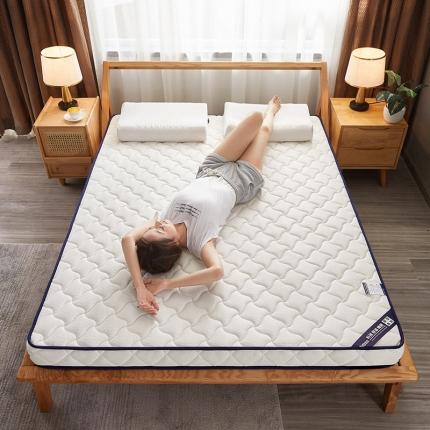 欣罗兰 2023新款立体针织三明治双面床垫系列-成人款 格子白