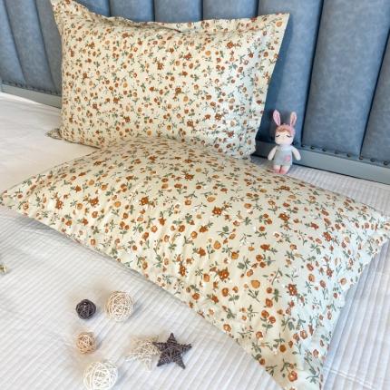 91家纺网 家纺一手货源 找家纺 总 百寐 新款复古文艺风13372全棉气质印花枕套