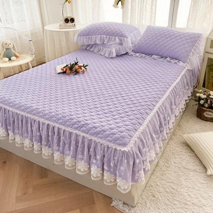 91家纺网 家纺一手货源 找家纺 好儿喜 2022新款A类云锦棉短床裙