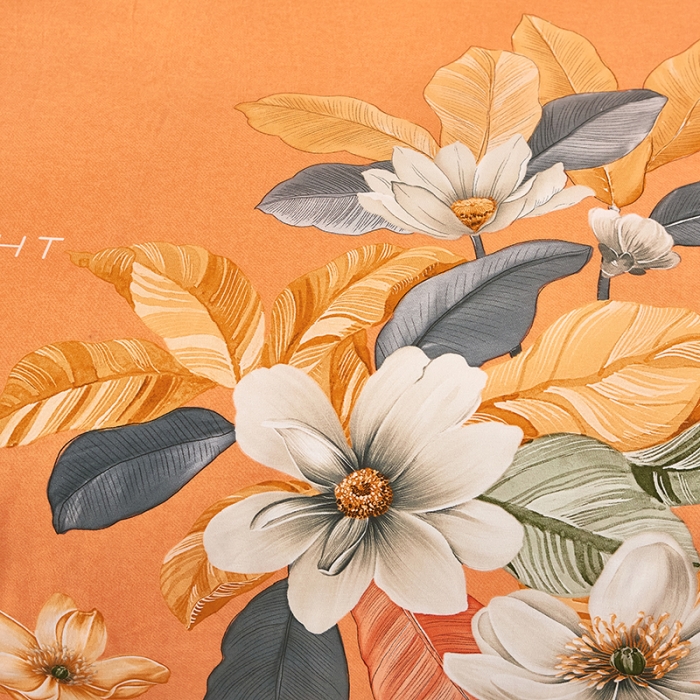 91家纺网 家纺一手货源 找家纺 雲归梦 2022年新款全棉AB版加厚磨毛大版四件套 花涧