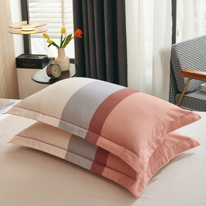 91家纺网 家纺一手货源 找家纺 雲归梦 2022年新款全棉AB版加厚磨毛大版四件套 杰西卡-粉