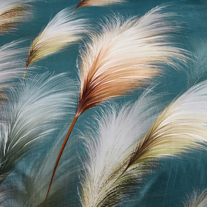 91家纺网 家纺一手货源 找家纺 雲归梦 2022年新款全棉AB版加厚磨毛大版四件套 金穗时光