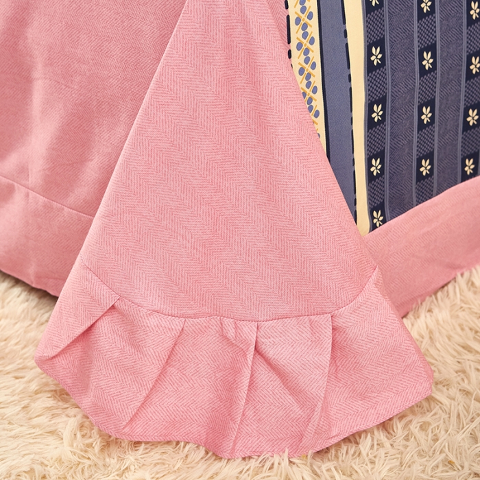 91家纺网 家纺一手货源 找家纺 雲归梦 2022年新款全棉AB版加厚磨毛大版四件套 趣时光