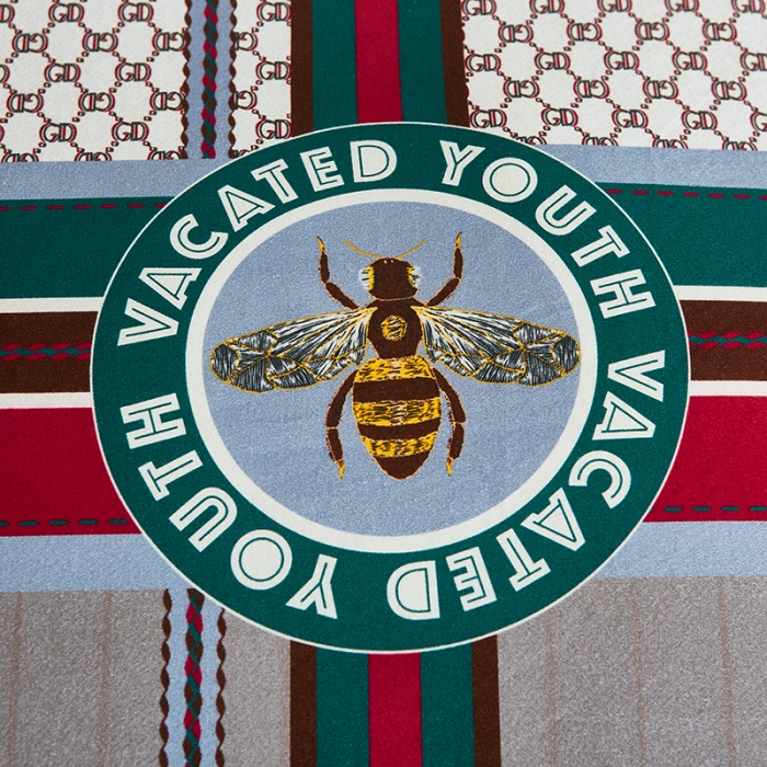 91家纺网 家纺一手货源 找家纺 雲归梦 2022年新款全棉AB版加厚磨毛大版四件套 时光偶遇-咖