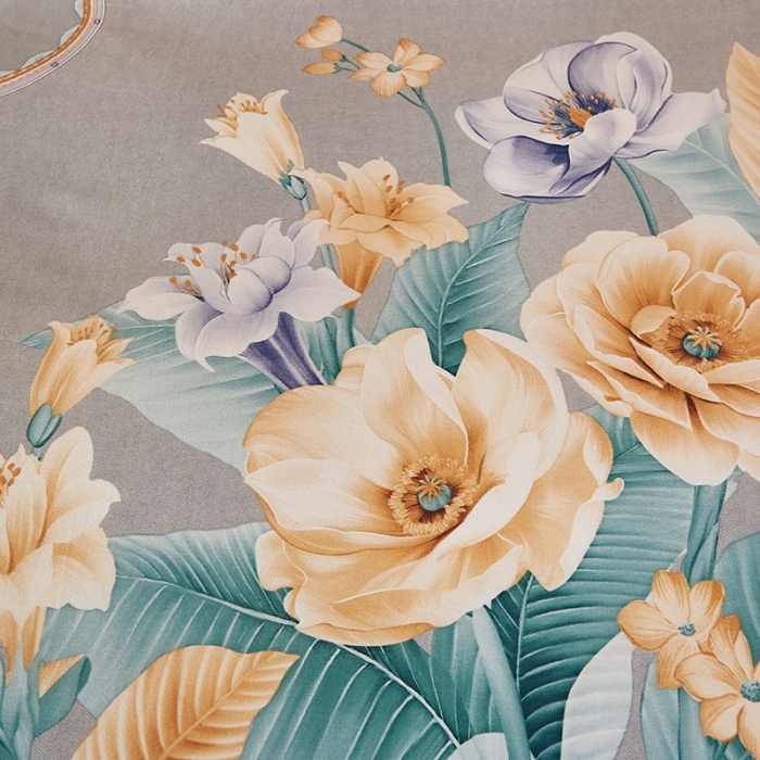 91家纺网 家纺一手货源 找家纺 雲归梦 2022年新款全棉AB版加厚磨毛大版四件套 婉玉