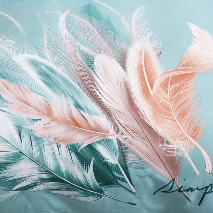 91家纺网 家纺一手货源 找家纺 雲归梦 2022年新款全棉AB版加厚磨毛大版四件套 羽梦