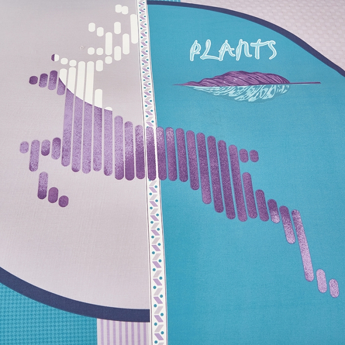 91家纺网 家纺一手货源 找家纺 雲归梦 2022年新款全棉AB版加厚磨毛大版四件套 破晓