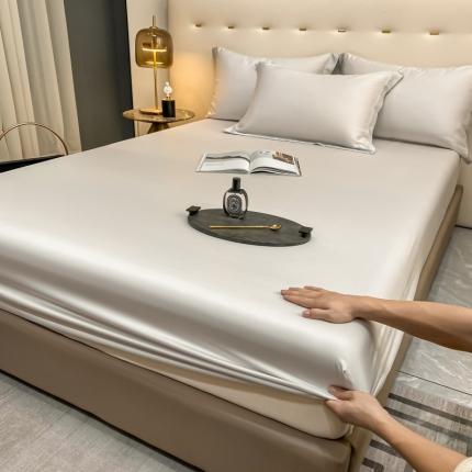 91家纺网 家纺一手货源 找家纺 (总)DC 2024新B类100支长绒棉蔚蓝系列--单品床笠