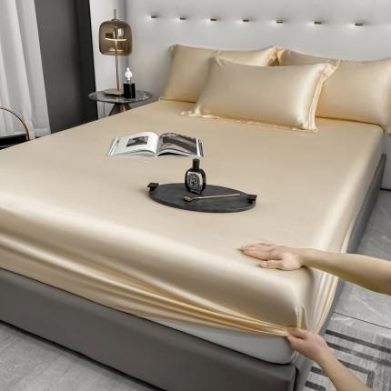 91家纺网 家纺一手货源 找家纺 (总)DC 2024新B类100支长绒棉蔚蓝系列--单品床笠