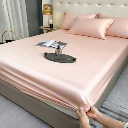 91家纺网 家纺一手货源 找家纺 (总)DC 2024新B类100支长绒棉蔚蓝系列--单品床笠