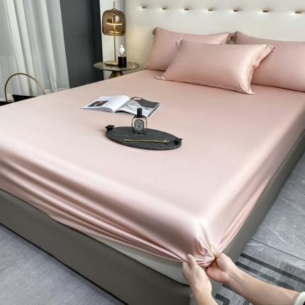 91家纺网 家纺一手货源 找家纺 (总)DC 2024新B类100支长绒棉蔚蓝系列--单品床笠