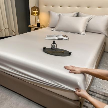 91家纺网 家纺一手货源 找家纺 (总)DC 2024新B类100支长绒棉蔚蓝系列--单品床笠