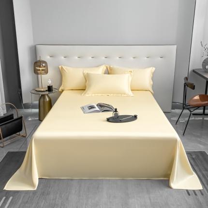 91家纺网 家纺一手货源 找家纺 (总) DC 2024新款100支长绒棉蔚蓝系列--单品床单